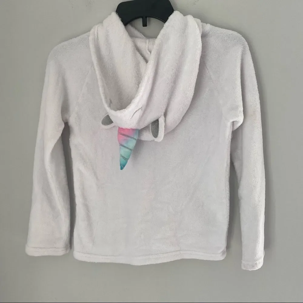 Justice Girls Teddy Unicorn Hoodie